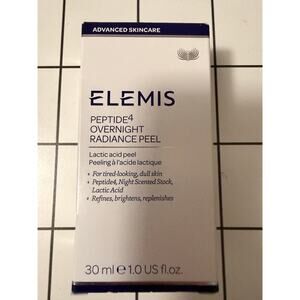 ELEMIS PEPTIDE4 PEPTIDE OVERNIGHT RADIANCE PEEL facial resurface lactic acid